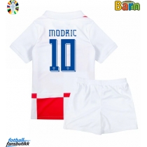Kroatia Luka Modric #10 Hjemmedraktsett Barn EM 2024 Kortermet (+ Korte bukser)